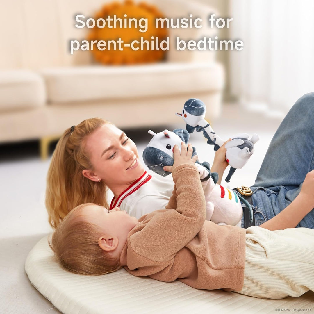 TUMAMA KIDS Tanzendes Sprechendes Zebra,Elektronisches Weiches Plüschspielzeug mit Aufnahme und Wied