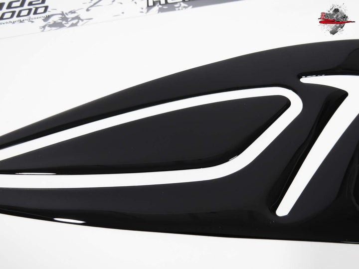 BIKE-label Seitentank Tankpad Motorrad Aufkleber Schwarz kompatibel für Honda 800301