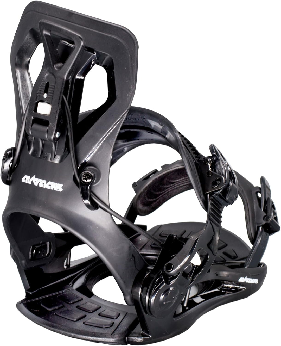 AIRTRACKS Snowboard Set Board North South Four Wide Camber + Snowboard Bindung Master + Snowboardboo