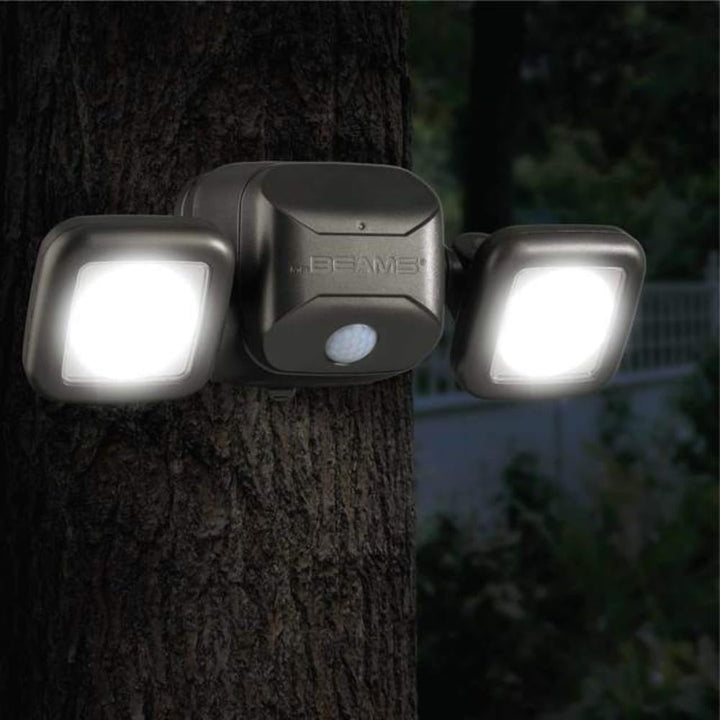 MrBeams batteriebetriebener LED Strahler MBN3000 braun mit Bewegungssensor und koppelbar 1er-pack Br