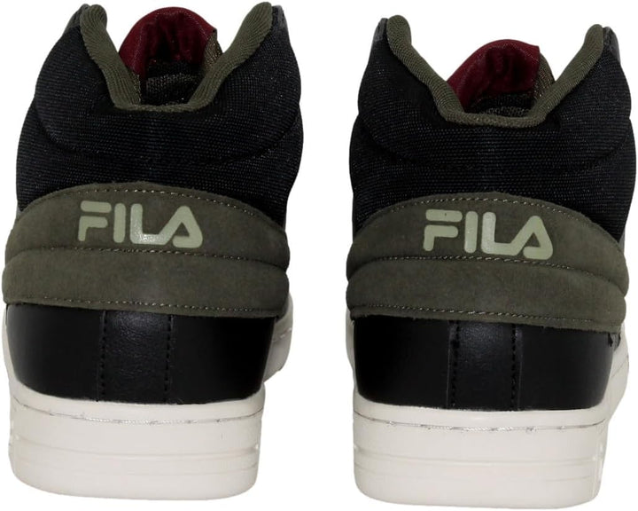 FILA Herren Noclaf Mid Sneaker 42 EU Black Olive Night, 42 EU Black Olive Night
