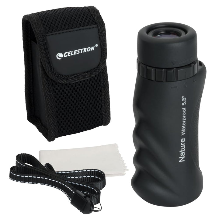 Celestron 71210 Nature 10 x 25 Monokular – Schwarz Monokular 10 x 25, Monokular 10 x 25