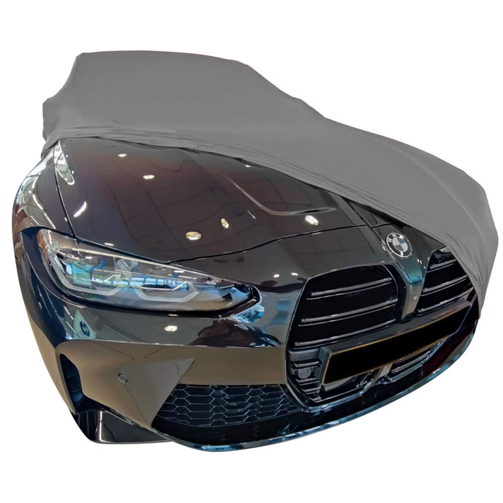 Indoor Autoabdeckung kompatibel mit BMW M3 (G80) SUPER Soft Stretch
