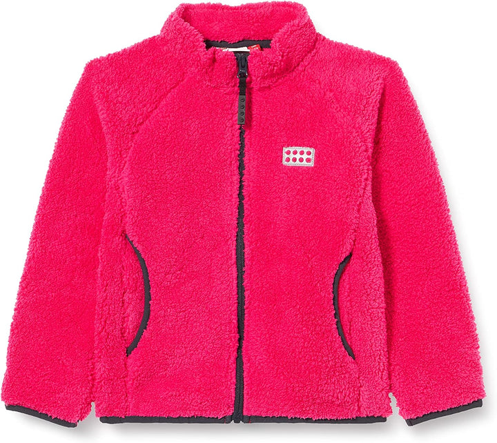 Lego Wear Jungen Full-Zip Jacket Fleece-Jacke,Pink,116