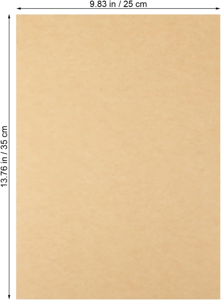 UPKOCH 100 Stück Pergamentpapier Zum Backen 25X35Cm Pfas Frei Backpapier Ohne Pfas FüR Backbleche Lu