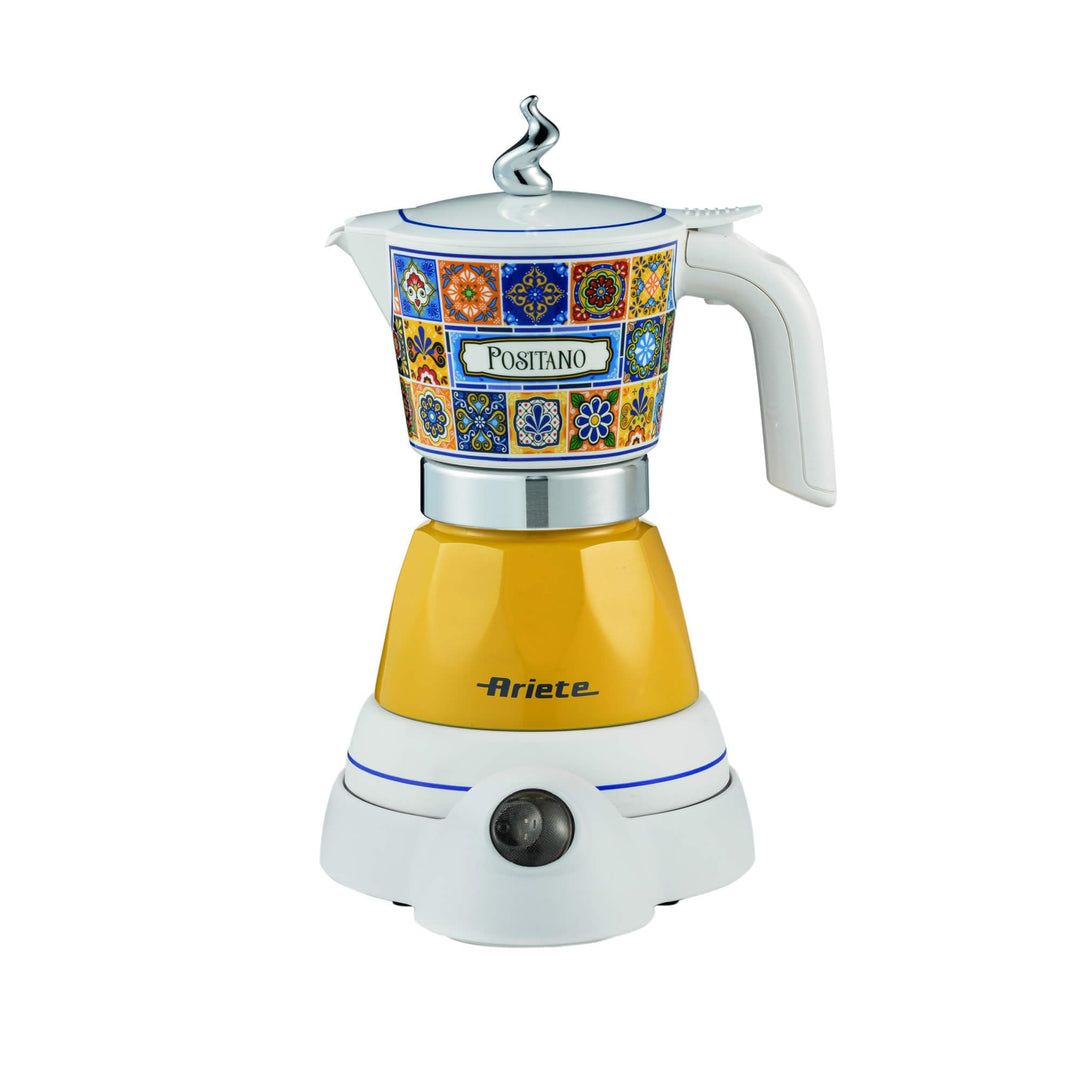 Ariete 1358/1P Espressokocher Aroma Positano, elektrisch, 400 W, 2/4 Tassen, kabellos, automatische