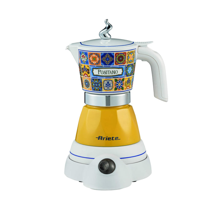 Ariete 1358/1P Espressokocher Aroma Positano, elektrisch, 400 W, 2/4 Tassen, kabellos, automatische