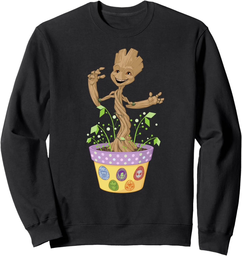 Marvel Guardians of the Galaxy Groot Easter Egg Sweatshirt