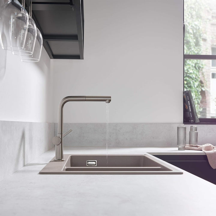 hansgrohe Küchenarmatur Talis M54 (Wasserhahn Küche, 360° schwenkbar, hoher Komfort-Auslauf 270mm, S