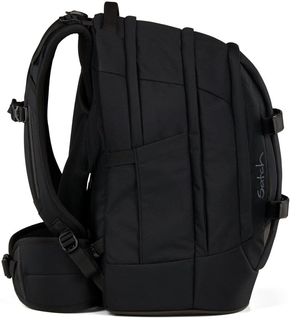 Satch Pack Schulrucksack Set 2tlg. inkl. Pencil Slider (Blackjack), Blackjack