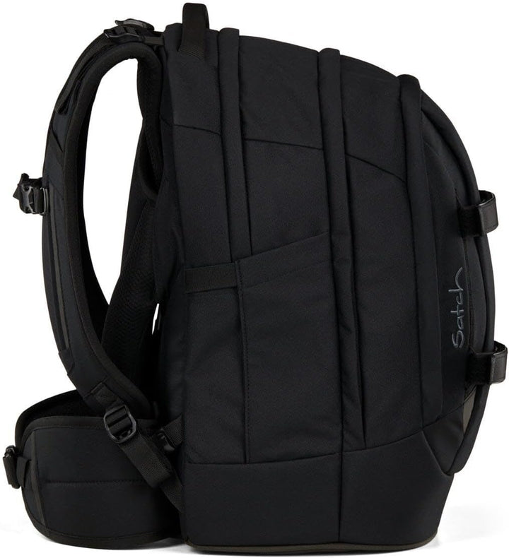 Satch Pack Schulrucksack Set 2tlg. inkl. Pencil Slider (Blackjack), Blackjack