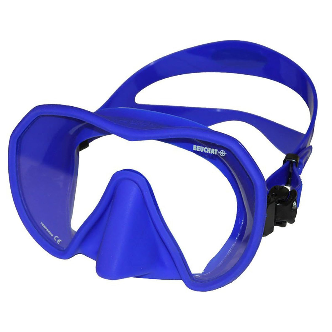 BEUCHAT Unisex-Adult Maxlux S Diving Mask Einheitsgrösse hellblau, Einheitsgrösse hellblau
