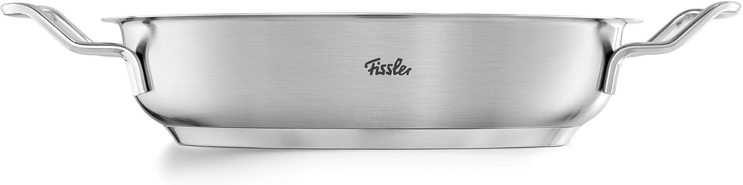 Fissler Original-Profi Collection / Edelstahl-Servierpfanne rund (2 L, Ø 24 cm) novogrill Bratfläche