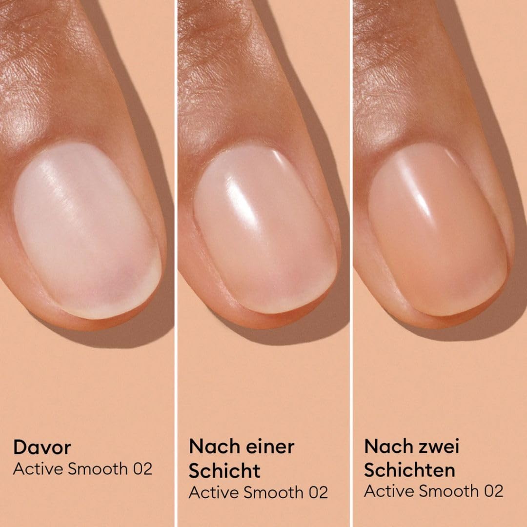 MANUCURIST Active Smooth 02 Nagellack Goldtöne Reparierende und Glättende Nagelpflege - Nagellack Nu