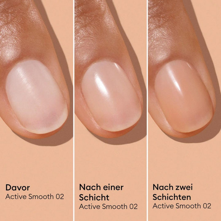 MANUCURIST Active Smooth 02 Nagellack Goldtöne Reparierende und Glättende Nagelpflege - Nagellack Nu