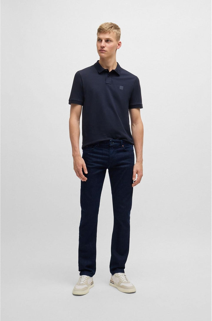BOSS Herren Delaware BC-L-C Blaue Slim-Fit Jeans aus komfortablem Stretch-Denim 38W / 32L Navy415, 3