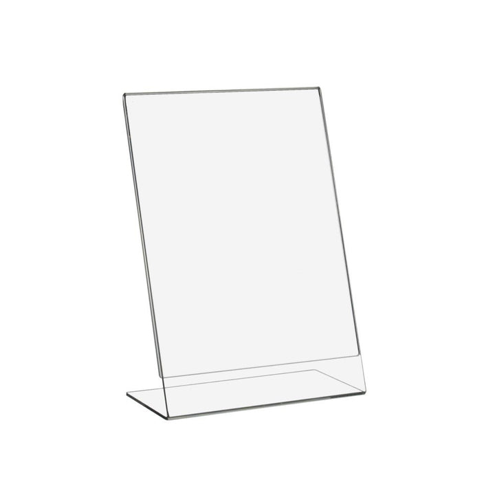 10 Stück DIN A5 L-Ständer/Werbeaufsteller im Hochformat aus Acrylglas - Zeigis®