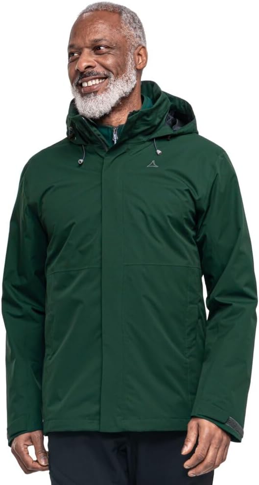 Schöffel Herren Jacket Gmund M, wind- und wasserdichte Regenjacke, atmungsaktive Outdoor Jacke, Wand