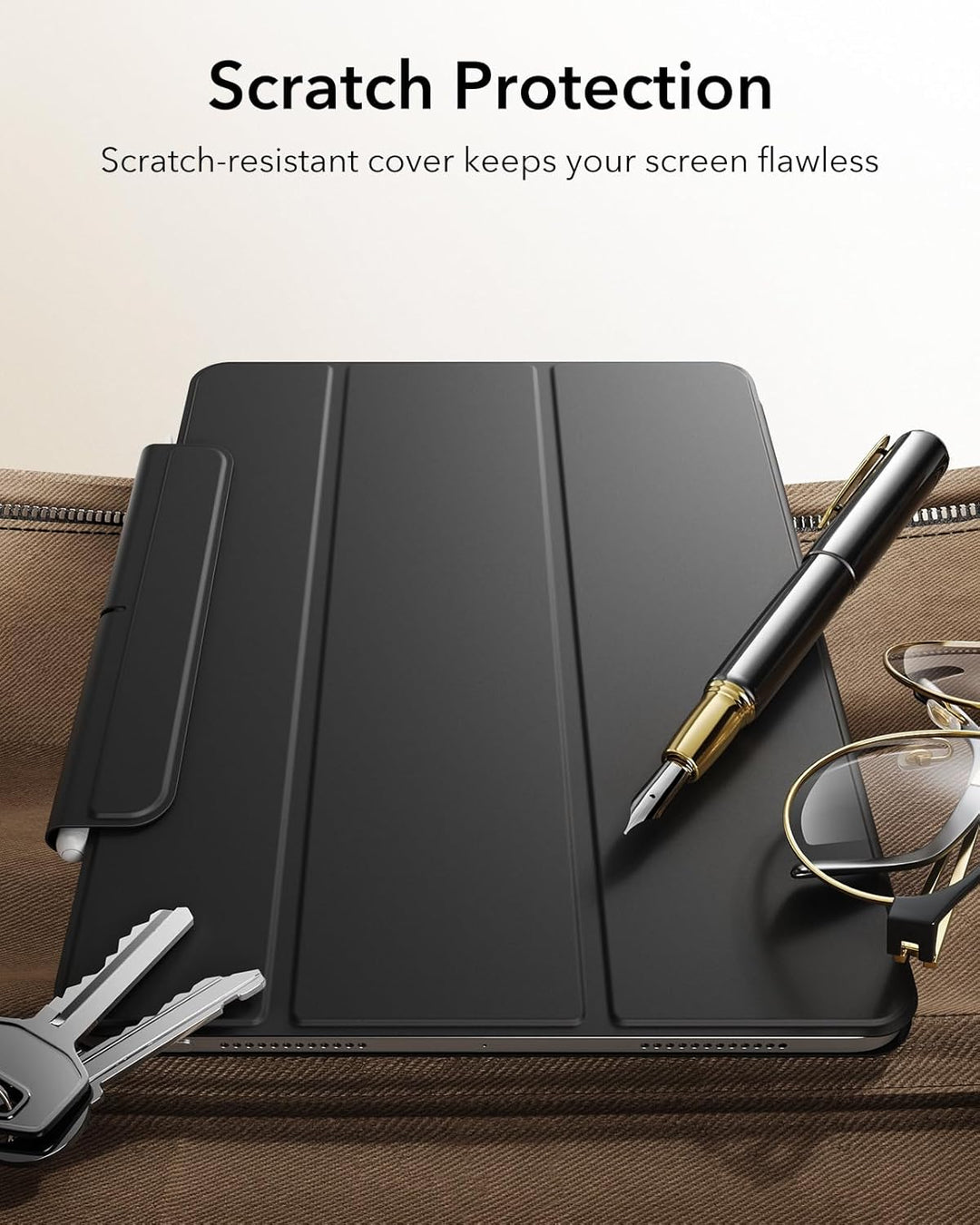 ESR für iPad Air 11 Zoll 2024 Hülle M2, iPad Air 6/5/4 Hülle 2022/2020 10,9 Zoll, Starke Magnetbefes