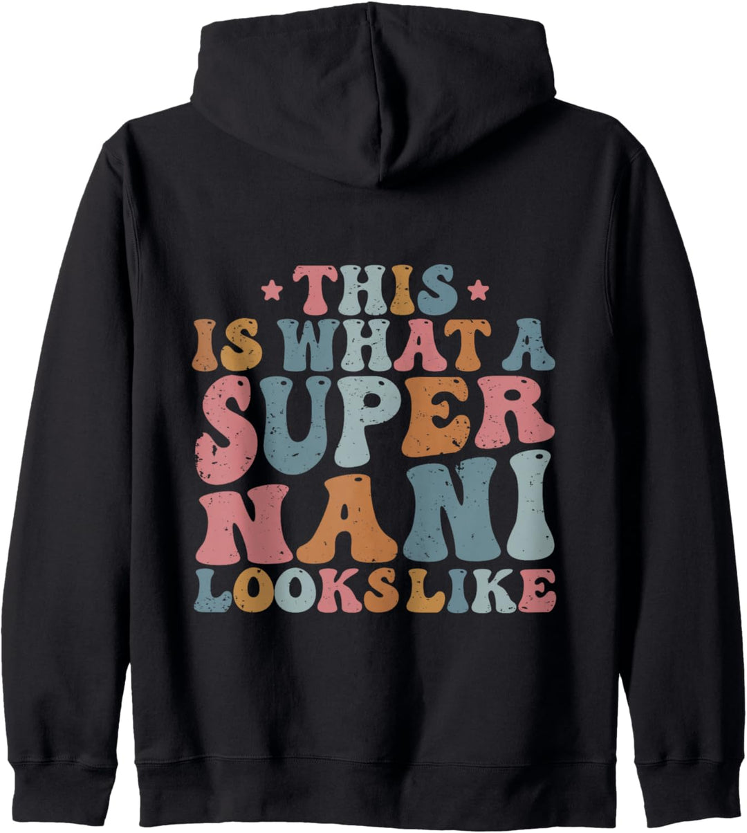Lustige super nani mom muttertag mama grossmutter nani oma Kapuzenjacke