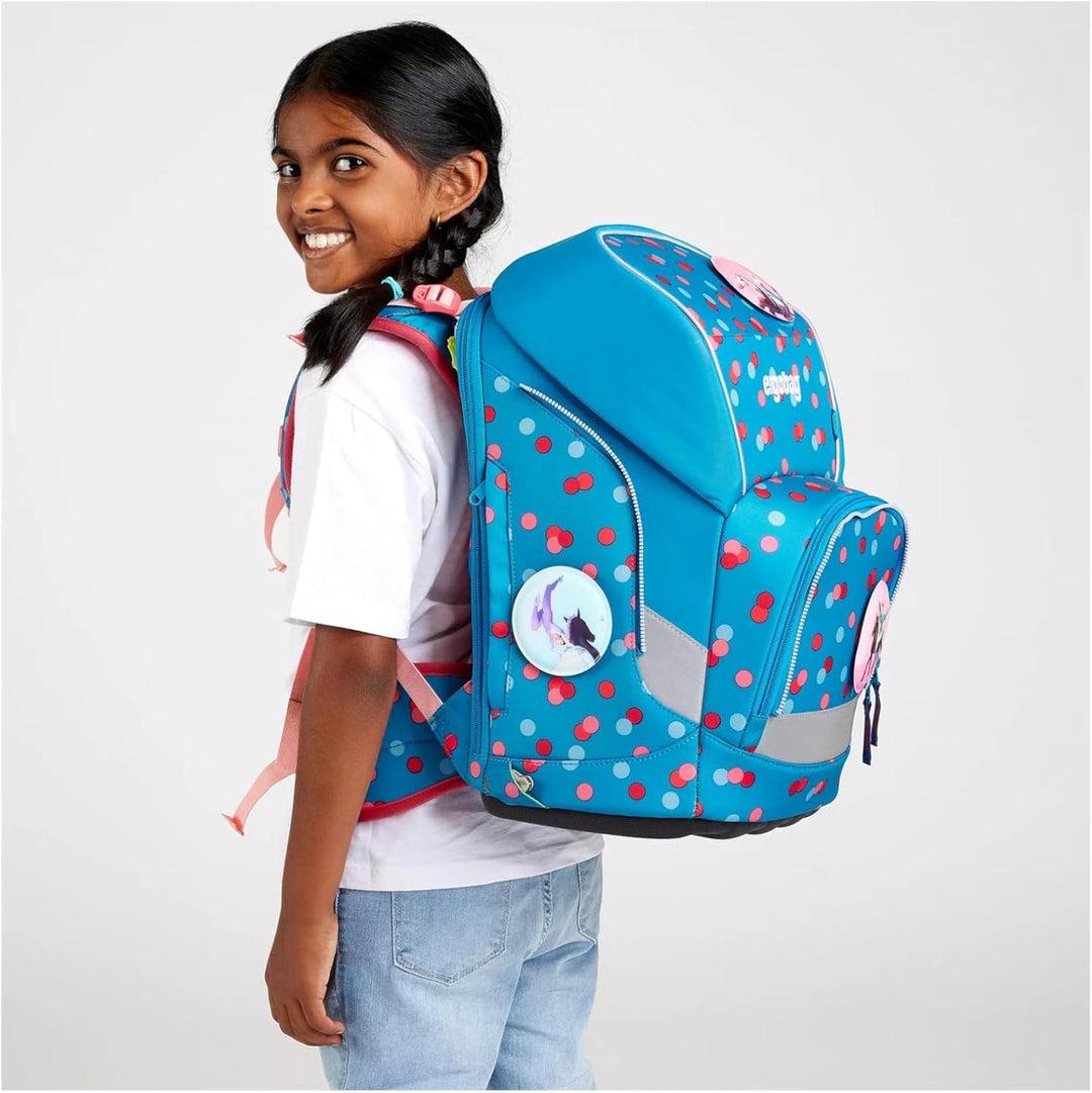 ergobag Unisex Kinder Schulranzen Set Rucksack Einheitsgrösse Mehrfarbig (Mehrfarbig), Einheitsgröss