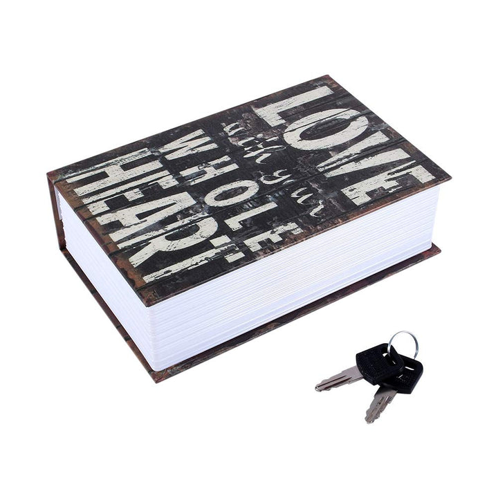 Sicherheitswörterbuch, Wörterbuchbuch Secret Safe Security Box, Geld-Bargeld-Schmuck-Schliessfach fü
