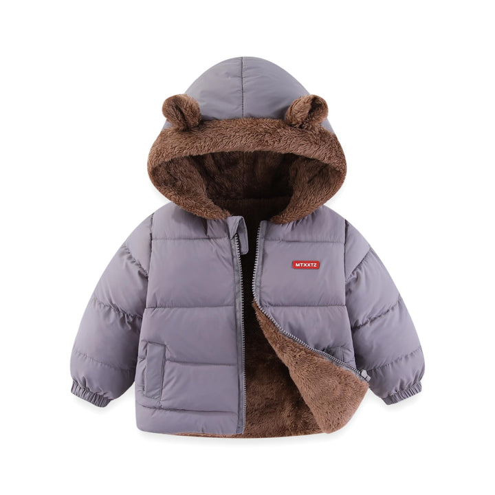JiAmy Baby Winter Fleece Mantel Kinder Jungen Jacke Outwear Mädchen Gepolstert Kleidung 4-5 Jahre Gr