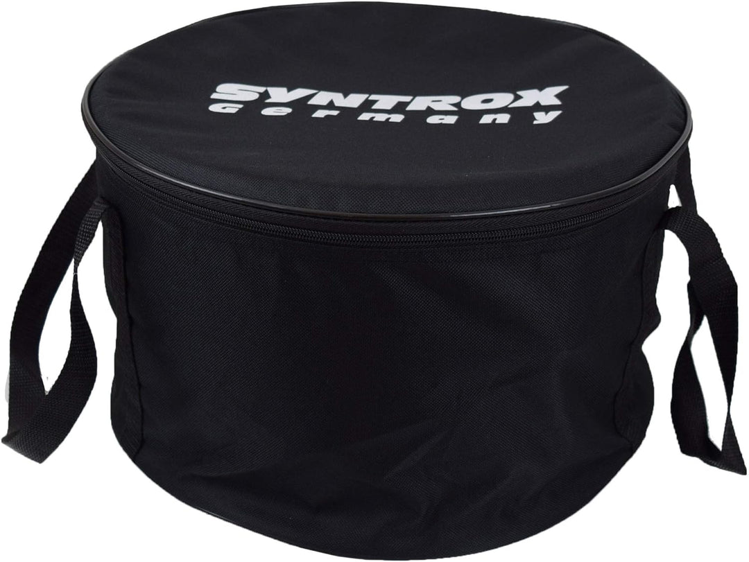 Syntrox Germany blitzschneller raucharmer Holzkohlegrill mit Tasche Tischgrill Barbecue BBQ Grill Ed