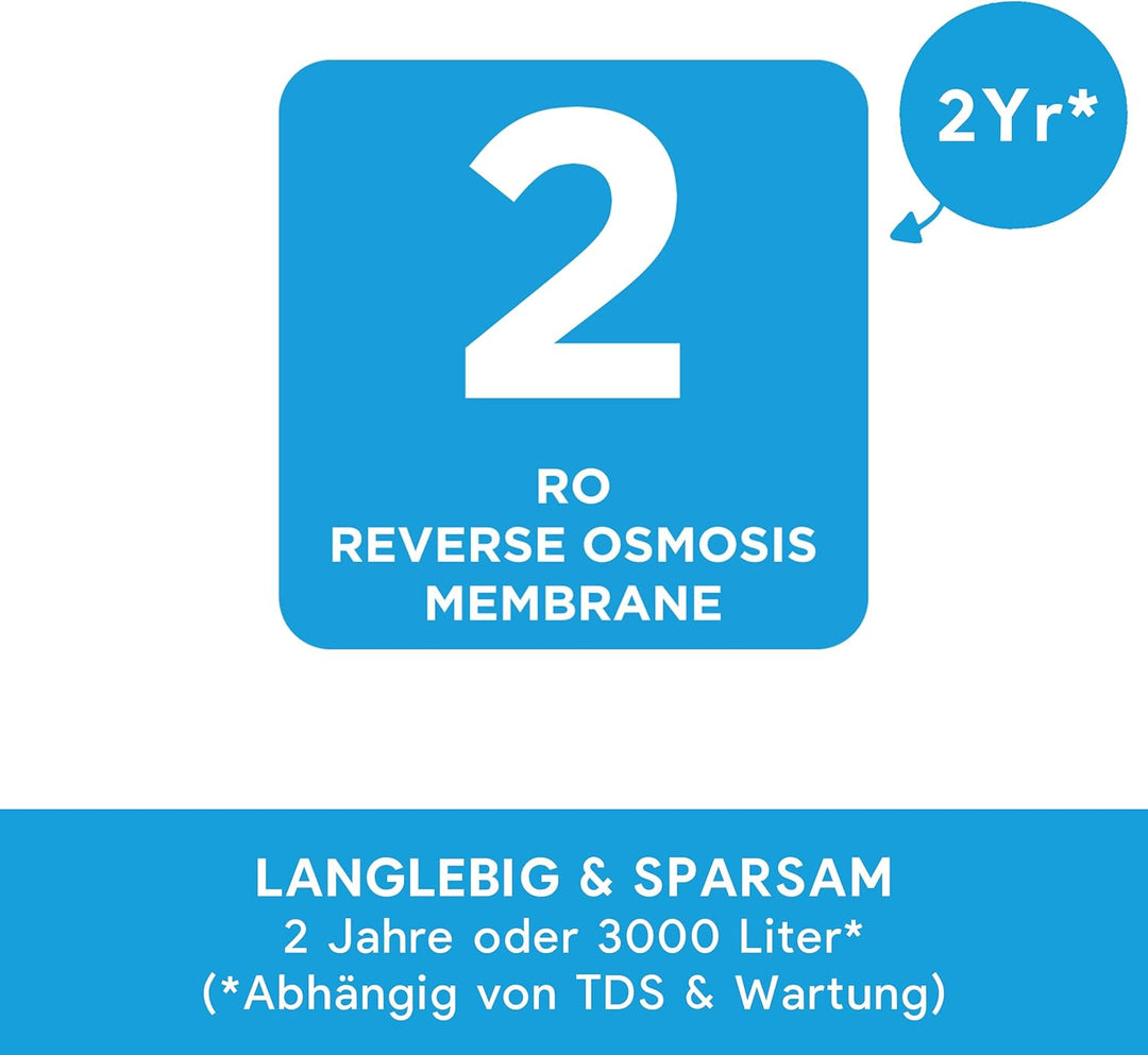 LANGWATER Ersatz-Wasserfilter-Set für TheWell 2 Auftisch Osmoseanlage – Filter 1 Kombinierter Sedime