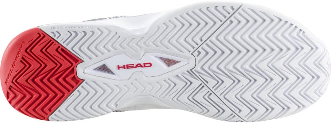 HEAD Herren Revolt Evo 2.0 Men Tennisschuhe 44 EU Weiss Dunkelblau, 44 EU Weiss Dunkelblau