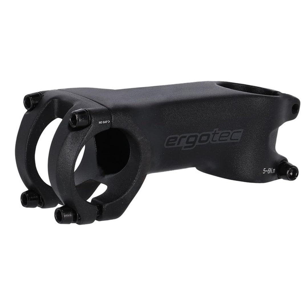ErgoTec Unisex – Erwachsene Hake Vorbau, schwarz, 80 mm