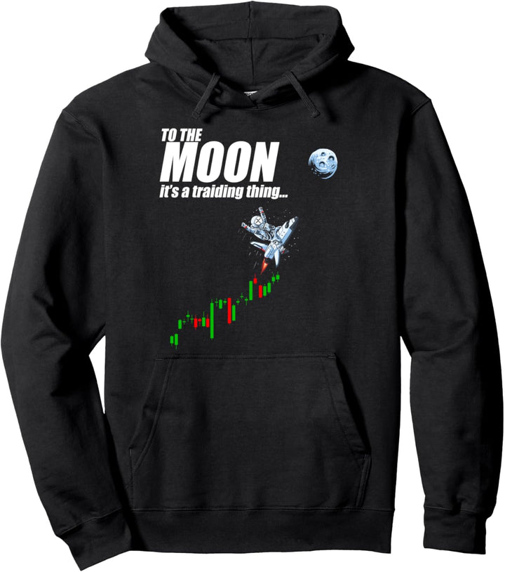 Auf dem Mond ist es ein Handelsding, XRP Ripple Token Coin Pullover Hoodie