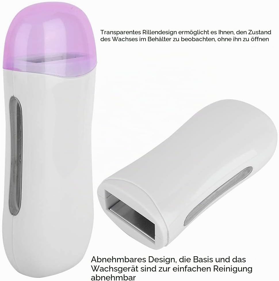 Ejoyous Wachswärmer, Elektrischer Wachserhitzer Wachsgerät Haarentfernung Wachs Wax Epilator Heisswa