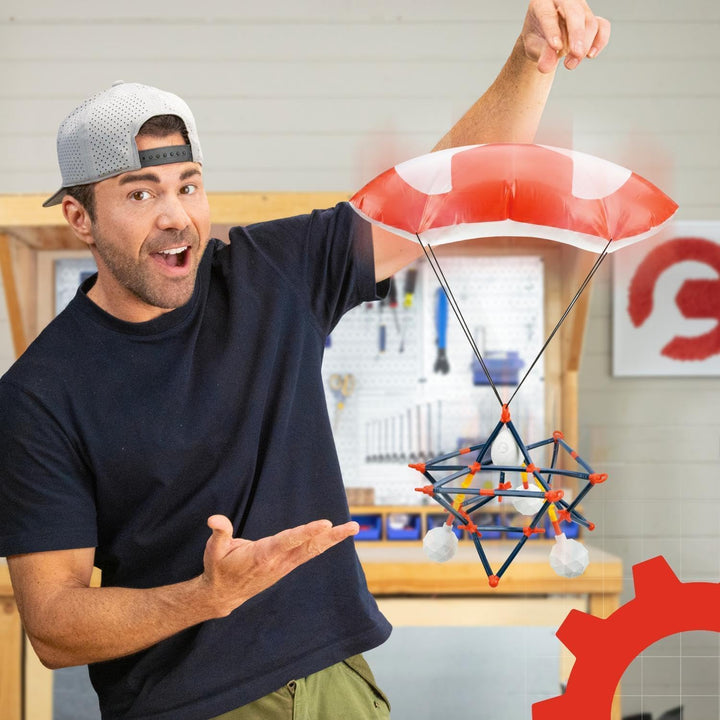 CrunchLabs by Mark Rober Eierfall-Challenge Experimentierset, Eierfall-Challenge