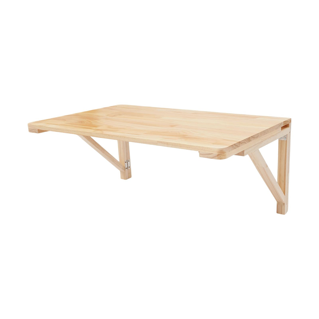 Wandmontierter Klapptisch Aus Massivholz, Klapptisch Wandtisch, Wandklapptisch, Kleiner Wandtisch fü
