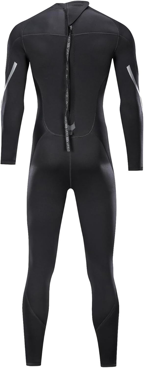 ZCCO Herren-Neoprenanzug, 3 mm Premium Neopren, volle Ärmellänge, Taucheranzug für Spearfishing, Sch