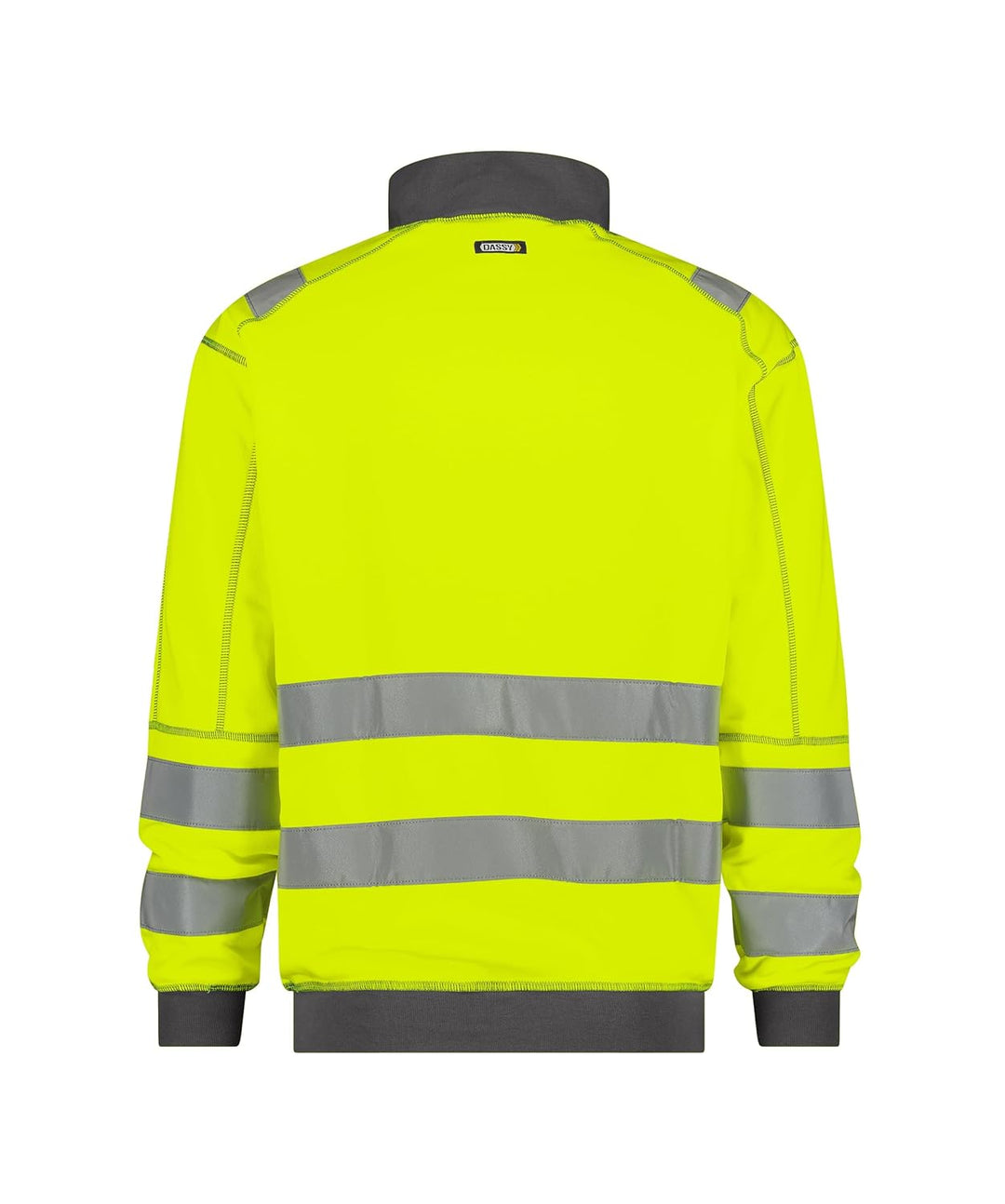 Dassy Denver 300376 hochsichtbare reflektierende Sweatshirt XS Gelb / Grau, XS Gelb / Grau