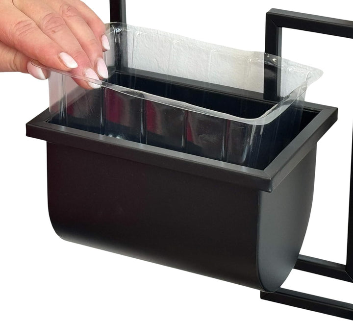 DanDiBo Kräuterregal Küche Wand Metall Schwarz 96525 Wandregal Blumenregal Pflanzenhalter Wandblumen