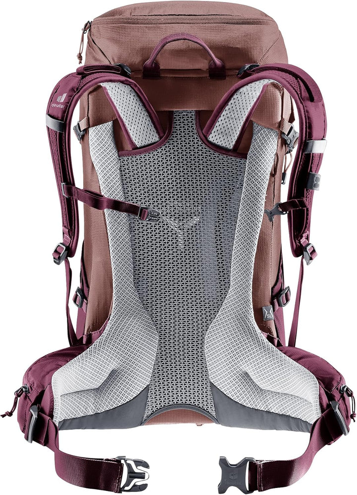 deuter Damen Futura 24 Sl Wanderrucksack (1er Pack) 24 L (58 x 30 x 20cm) Ashrose-cassis, 24 L (58 x