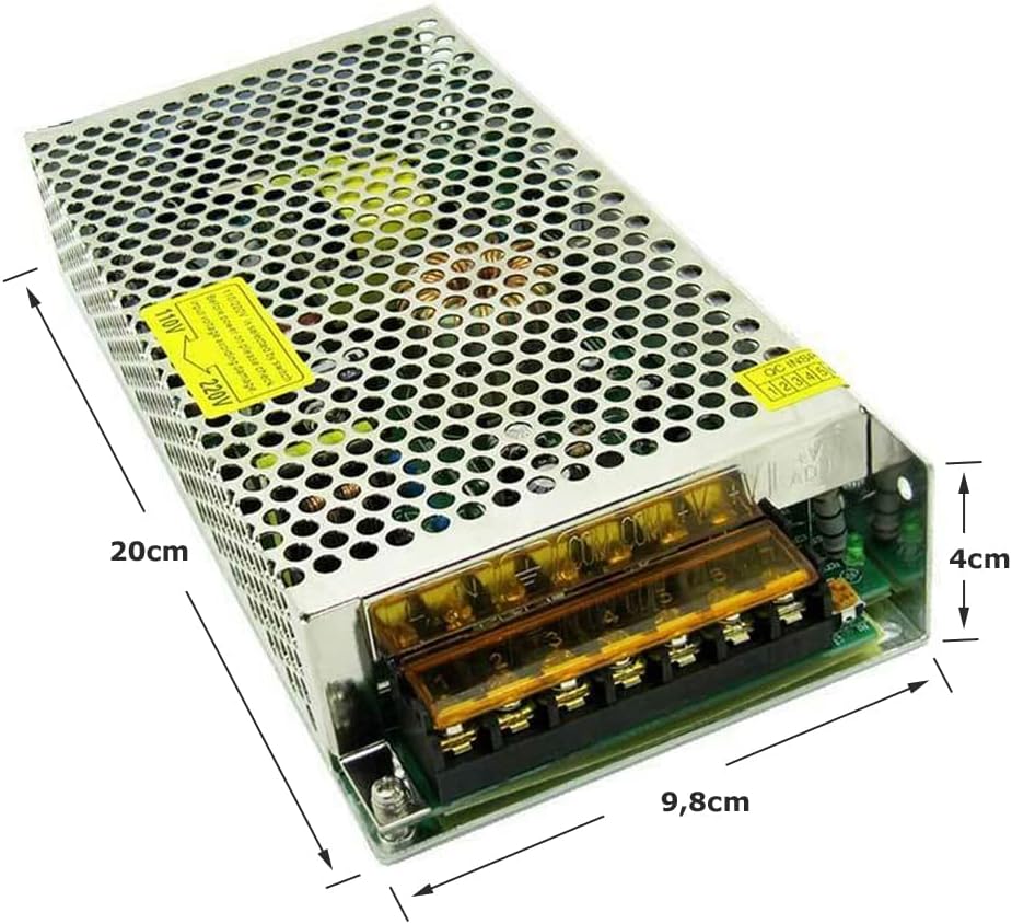 D83CS Einbaunetzteil AC/DC Netzteil DC 10A Schaltnetzteil 240W Netzteil Adapter Adapter 220-240V auf