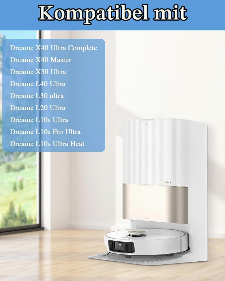 TriCut Bürste für Dreame X40 Ultra Complete/L40 Ultra/X40 Master/X30 Ultra/L20 Ultra/L20 Ultra Compl