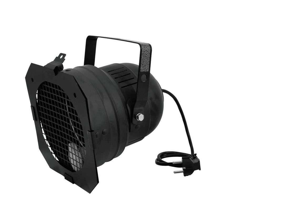 EUROLITE PAR-56 Spot Short mit Stecker sw | PAR-56-Gehäuse, Lieferung mit Kabel + Stecker