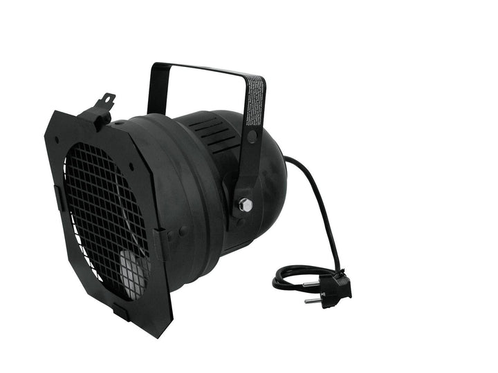 EUROLITE PAR-56 Spot Short mit Stecker sw | PAR-56-Gehäuse, Lieferung mit Kabel + Stecker