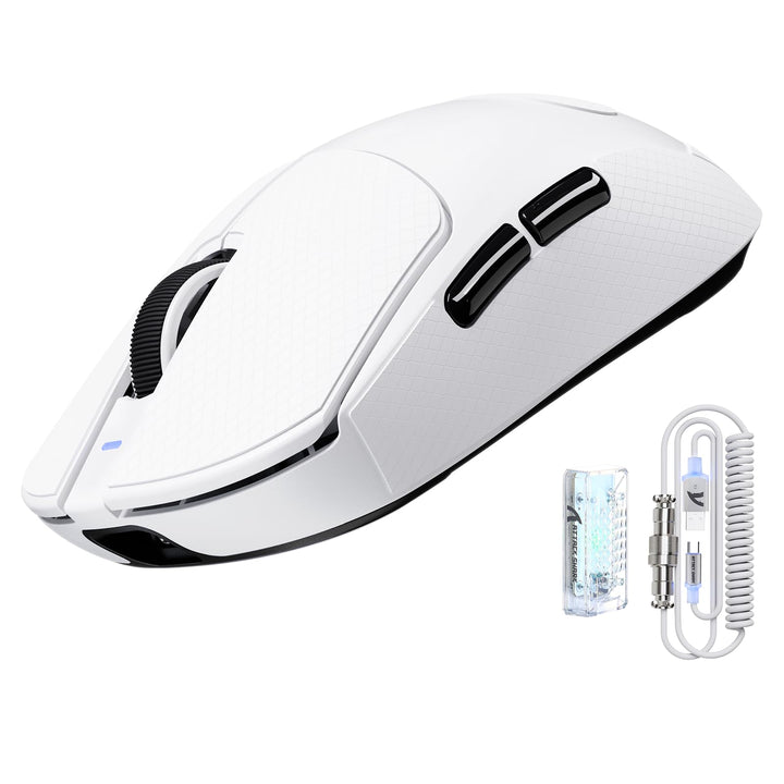 ATTACK SHARK X8 Ultra 8KHz Drahtlose Gaming-Maus, 55g Ultraleicht, Nordic 52840, PAW3950MAX, 42KDPI,