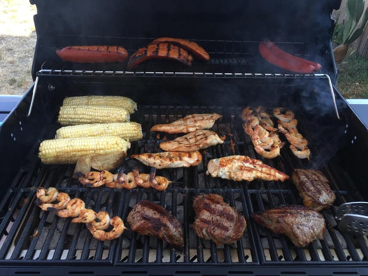 GFTIME Gusseisen Grillrost 43 x 63cm für Enders Boston Pro 3, Enders Monroe Pro 3, Charbroil, Barbec