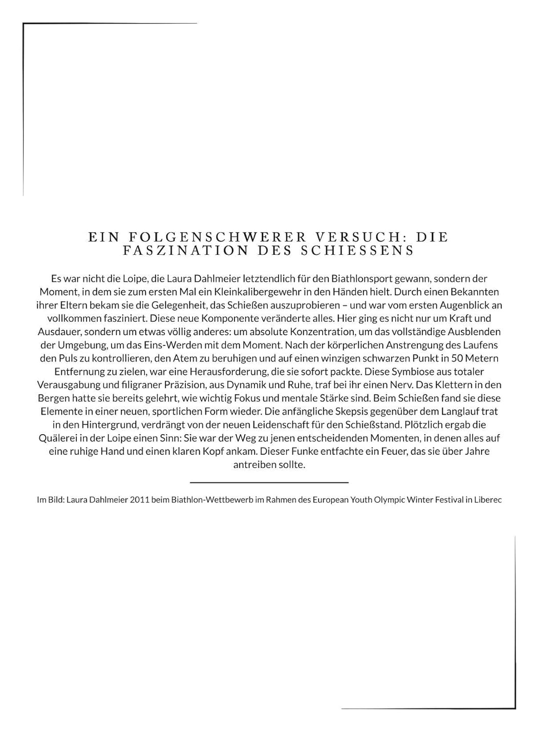 Aus Liebe zum Berg: Die illustrierte Biografie über Laura Dahlmeier. Hochwertige Hardcoverausgabe, G