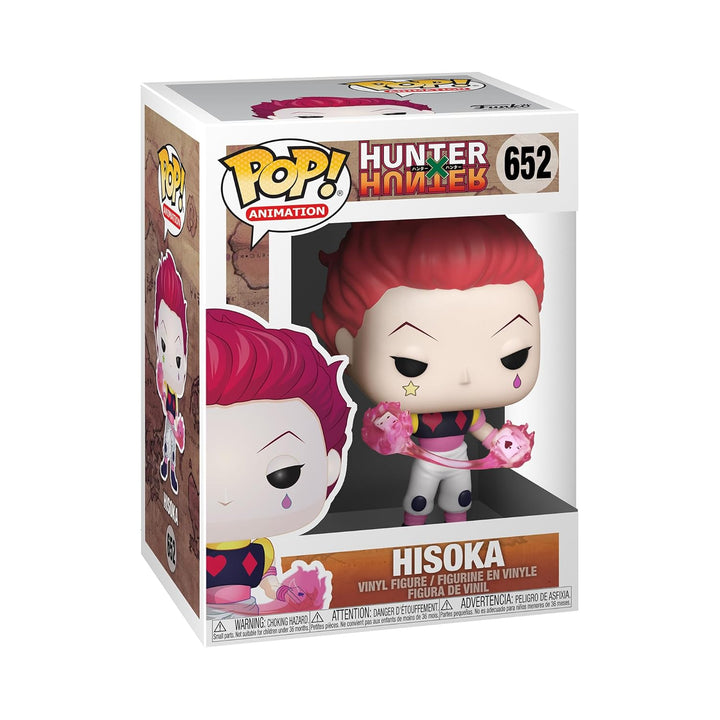 Funko Pop! Animation: Hunter X Hunter - HxH - Hisoka - Hunter X Hunter (HXH) - Vinyl-Sammelfigur - G