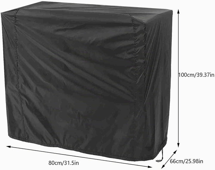 Grillabdeckung, 80x66x100 cm wasserdichte Grillabdeckung für den Aussenbereich, Schutz für Garten Te