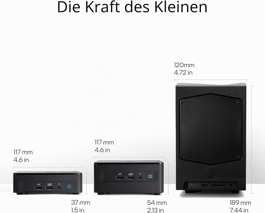 ASUS NUC 12 Pro Tall Kit RNUC12WSHI700002I (Intel Core i7 Prozessor, Alder-Lake-P, Intel Iris XE Gra