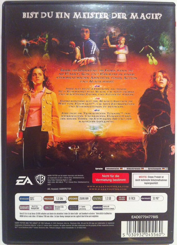 Harry Potter und der Feuerkelch (DVD-ROM) PC Standard, PC Standard